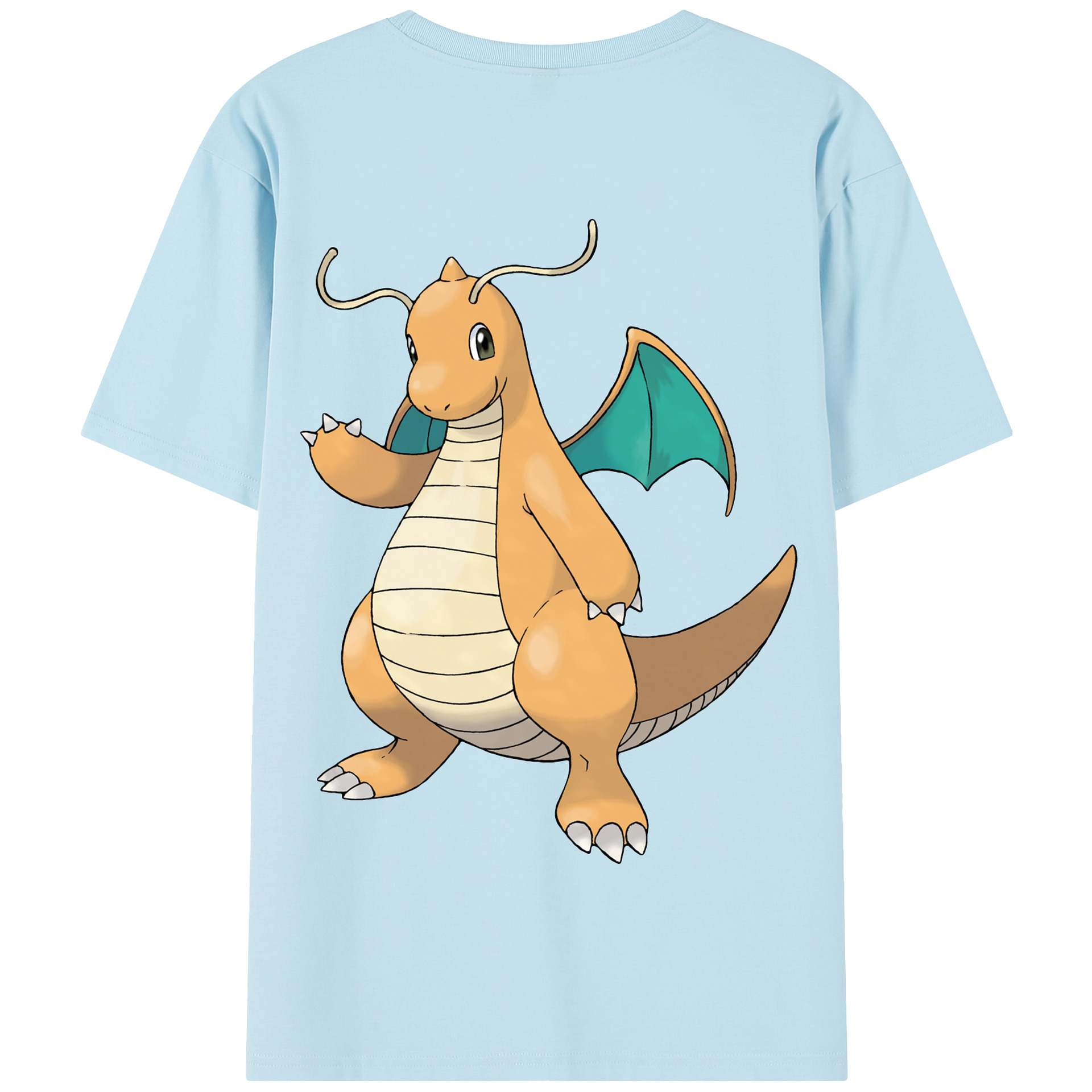 （画像用） ポケットモンスター Pokémon 綿100％半袖Tシャツ（背面プリント）